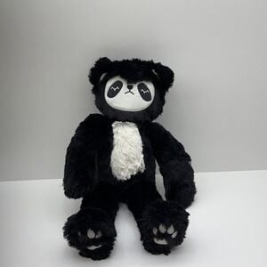 Slumberkins Repair Bear Black & White Kin Panda  13"  Plush Stuffed Animal